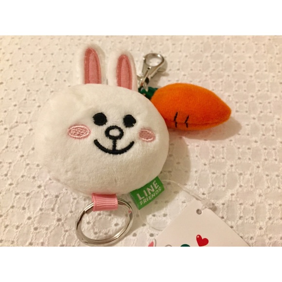 2 X New Line Friends Brown And Cony Key Chains - Picture 3 of 7